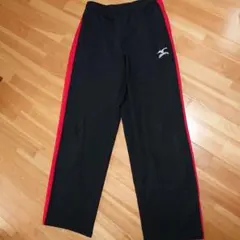 k*e様 メンズ　ジャージ　パンツ　MIZUNO　O　ブラック×レッド　　太めラ