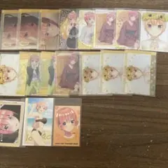 五等分の花嫁一花カードセット18枚