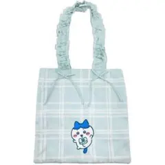 ちいかわ ハチワレ チェック フリル トートバッグのサムネイル