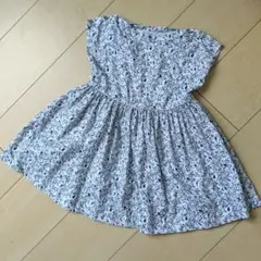 Petit Bateau 花柄ワンピース 24m/86cm