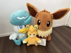 ポケモン ぬいぐるみ イーブイ クワッス パモ 3点セット