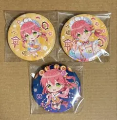 2025年最新】Vtuber名：さくらみこ ピンズ・ピンバッジ・缶バッジの