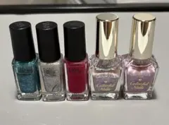 マニキュア5本セットキャンメイクネイルホリック CANMAKE NAILHOIC