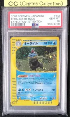 オーダイル ホロ ポケモンカードe PSA10 2025年最新】オーダイル psa10の人気アイテム - メルカリ