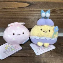 すみっコぐらし　みにっコとあそぼ　なかよしマスコットキーチェーン　2種セット