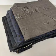大島紬 着物 正絹 5着 着物まとめ売り S-4007