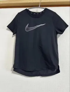 【美品】NIKE Dri-FIT トレーニングTシャツ ブラック　キッズサイズのサムネイル
