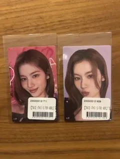 TWICE THIS IS FOR　オンラインくじ　F賞　ステッカー　サナ