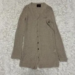 Needles ロングカーディガン　レース　ベージュのサムネイル