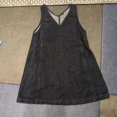 UNIQLO ジャンバースカート 130サイズ ダークデニム