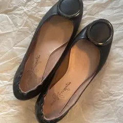 美品❤︎銀座かねまつ　バレエシューズ