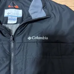Columbia 中綿入りナイロンジャケット ブラック