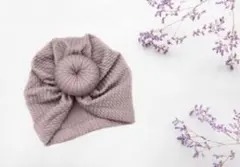 ベビードーナツターバン*インディピンク