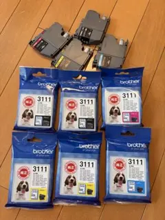 brother LC3111BK-2PA1箱 マゼンタ イエロー シアン 各2袋 - メルカリ