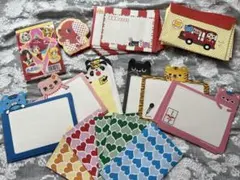 【値下げしました】平成　かわいい　レトロ　レターセット　メモ帳　まとめ売り
