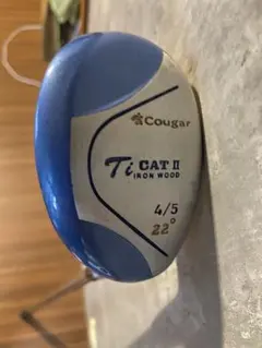 【美品】Cougar Ti-CatⅡ パワーソール アイアンセット レフティ 美品】Cougar Ti-CatⅡ パワーソール アイアンセット レフティ