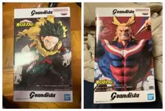 ヒロアカ Grandista フィギュアセット 緑谷出久(デク) オールマイト