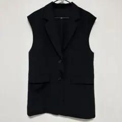GU テーラードベスト ノースリーブジャケット M