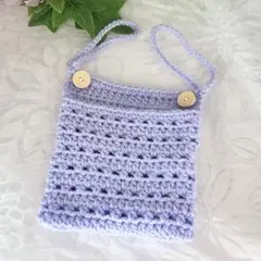 用途に合わせて使い分け　編み物小物入れ　ミニカゴ　バッグインバッグ　ポーチ