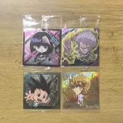 HUNTER×HUNTER ウエハースシール 4枚セット売り