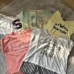ガールズ　トップス　まとめ売り　5枚