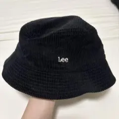 Lee コーデュロイ バケットハット ブラックのサムネイル