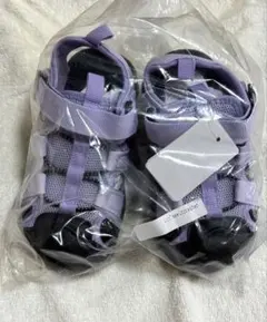 キッズ サンダル パープル 17.0cm
