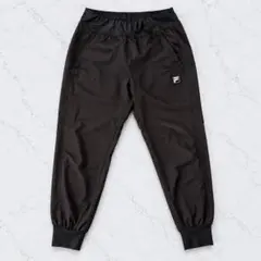 FILA ジョガーパンツ M ブラック スポーツ Y2K