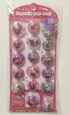 【正規品】サンリオ　ギャルキティ　カプセルポップシール
