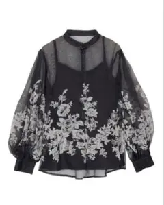 【新品】AMERI2WAY HAZE FLOWER BLOUSE Ameri（アメリ）の「2WAY HAZE FLOWER BLOUSE（シャツ/ブラウス）」 - WEAR