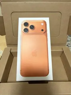 新品未開封　iPhone17ProMax 256GB コズミックオレンジ