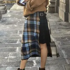 ※値下げ 新品【O'NEIL OF DUBLIN】パッチワークキルトスカート