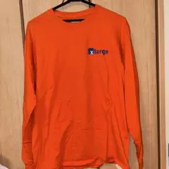 XLARGE 長袖Tシャツ オレンジ Mサイズのサムネイル