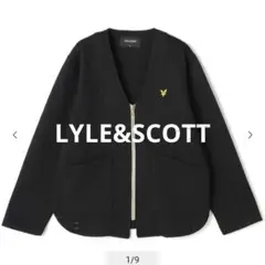 【美品✨️】LYLE&SCOTT キルティングジップアップトレーナー 男女兼用