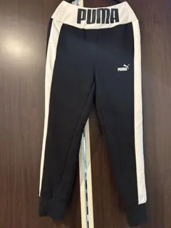 PUMA ジョガーパンツ ブラック・ホワイト