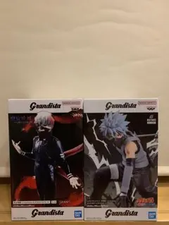 Grandista 東京喰種 カネキケン ＆ NARUTO カカシ フィギュア - メルカリ