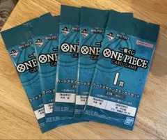 一番くじ　ワンピース カードゲーム I賞 カードデザインステッカー　5個セット