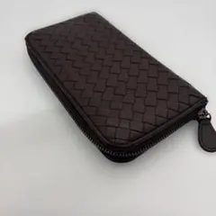 BOTTEGA VENETA ダークブラウン 長財布