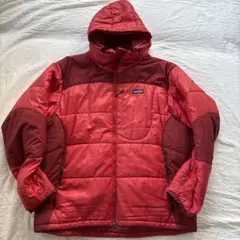 【格安】Patagonia パフジャケット　ダスパーカ　レッド　L 2025年最新】パタゴニア ダスパーカ 赤の人気アイテム - メルカリ