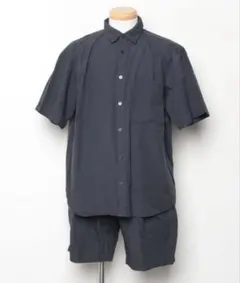 本日限定値下　ナノユニバース　定価12,100円　セットアップ シャツショーツのサムネイル