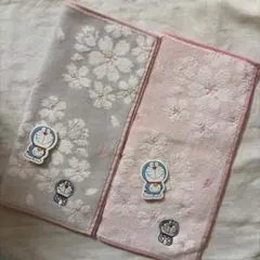 ドラえもん　タオルハンカチ　2枚