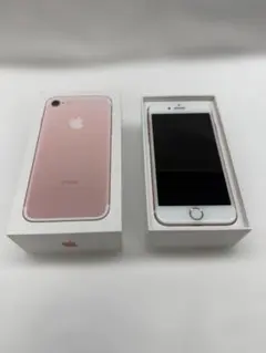 Apple iPhone 7 32GB ローズゴールド 本体 バッテリー97% - メルカリ
