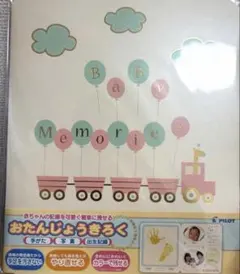 PILOT おたんじょうきろく 手形 足形 記念品