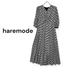 haremode ハレモード レディース 小花プリント プリーツ ワンピース @のサムネイル