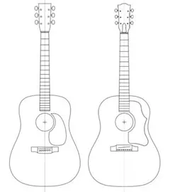 コンプリートその② D-50ギルドモデル トップ 単板 70年代 百瀬さん林