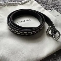 新品正規品 Lemaire Almond Stud Belt 90 - メルカリ