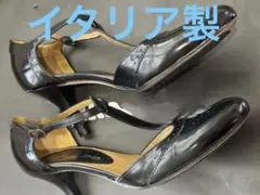 PELLICO ブラック スエード ハイヒール - メルカリ