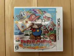 ペーパーマリオ スーパーシール 3DSソフト