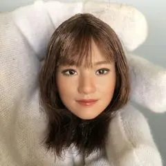 B132 1/6 フィギュア ヘッド　女性ヘッド　植毛タイプ 12インチドール