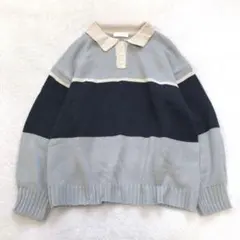 ロゴスデイズ 長袖ニット メンズ トップス 大きいサイズ カジュアル ベーシック
